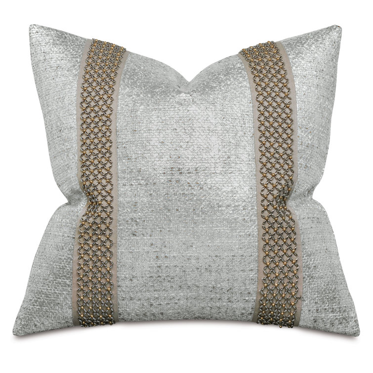 Embellished throw pillows sale